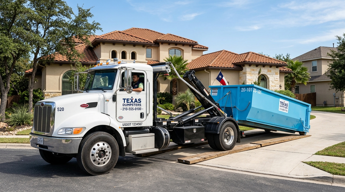 Eco Dumpster Solution driver dispatch in Tallahassee, FL