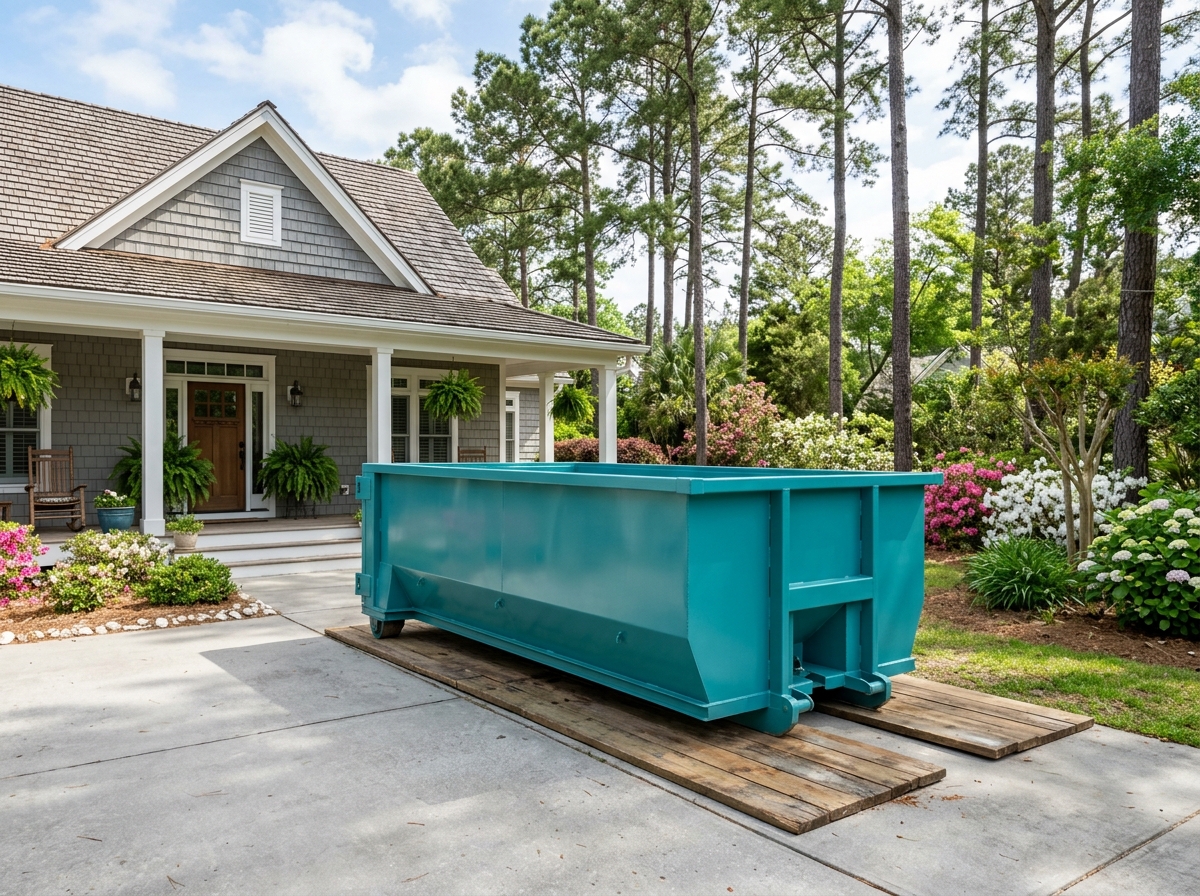 10-Yard Compact Canopy & Garage Bin
